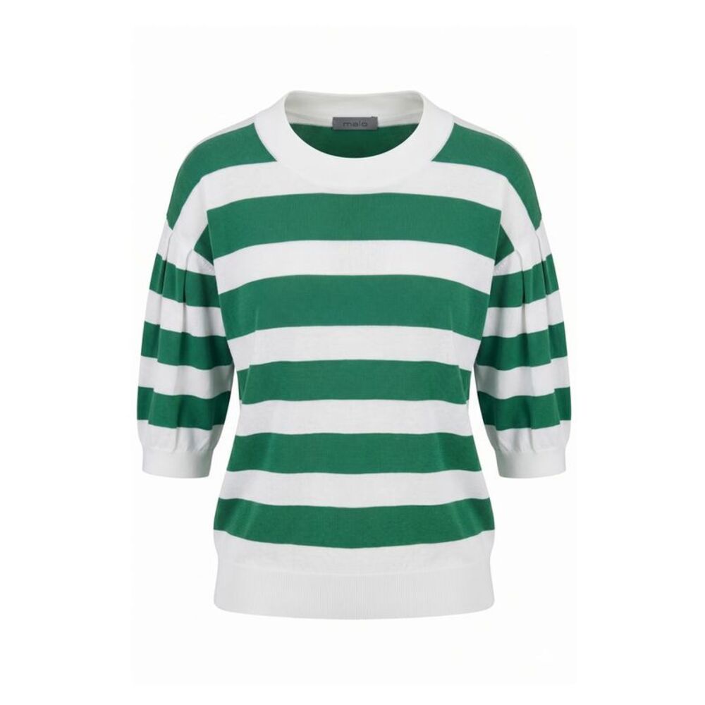 Malo Green Cotton Women Women's Sweater